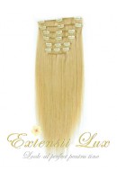 Extensii DeLuxe Clip-on Blond Miere #24 