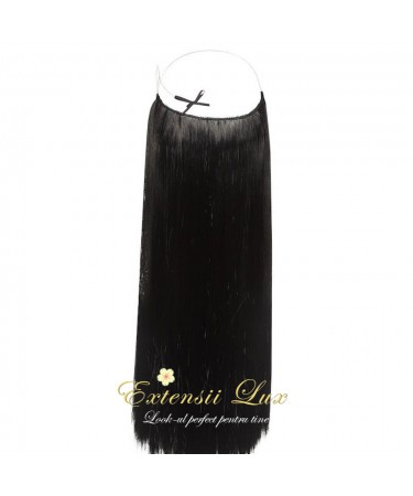 Extensii Flip-In #1B par natural 100%
