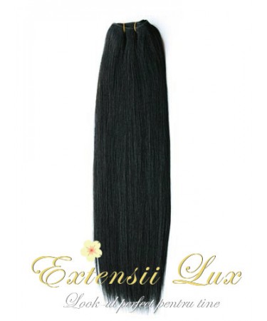 Extensii par cusute Negru Intens #1
